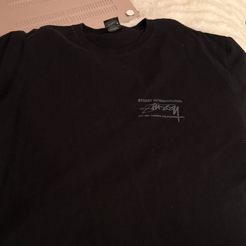 Stussy Black Short Sleeve Tee